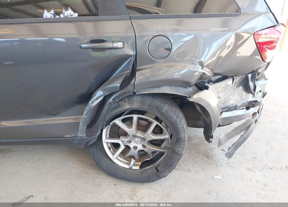 2015 DODGE JOURNEY SXT VIN: 3C4PDCBG0FT588833