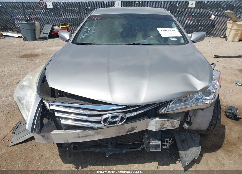 2013 HYUNDAI AZERA VIN: KMHFG4JG8DA231328
