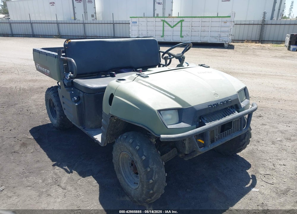 2008 POLARIS RANGER XP VIN: 4XARH68A782700427