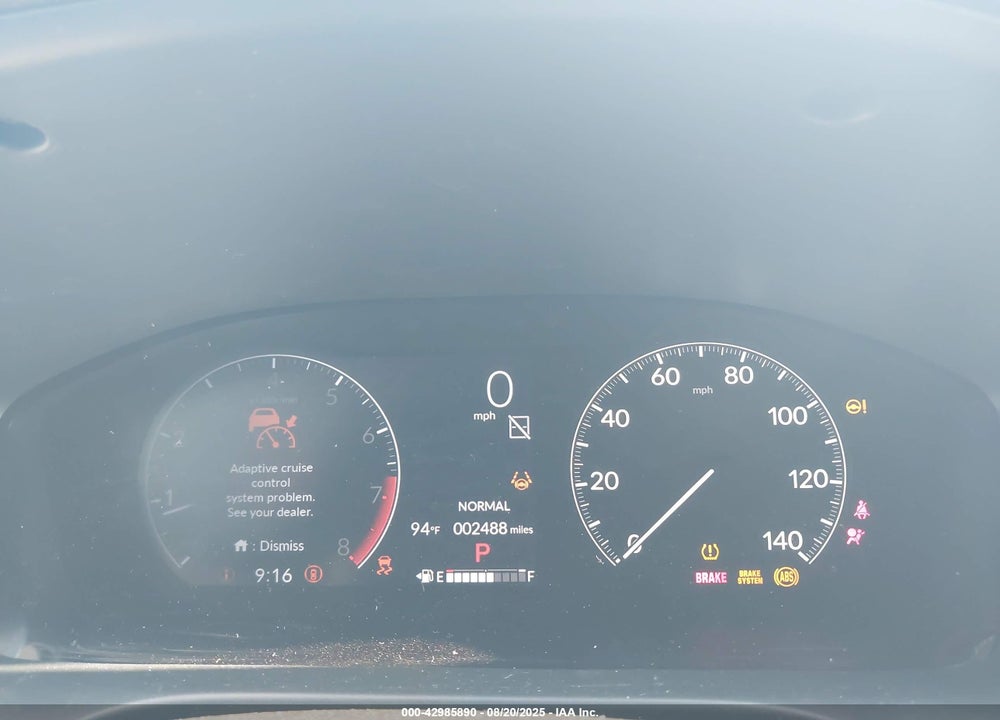 2025 HONDA HR-V 2WD LX VIN: 3CZRZ1H34SM757365