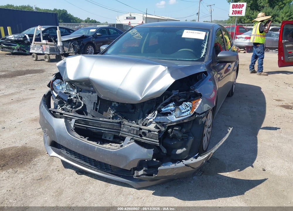 2018 NISSAN SENTRA VIN: 3N1AB7AP5JY296145