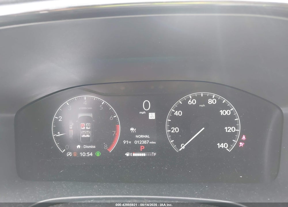 2025 HONDA CR-V EX 2WD VIN: 2HKRS3H48SH330002