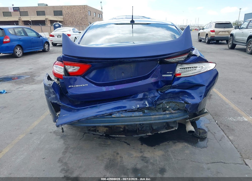 2014 FORD FUSION SE VIN: 3FA6P0HDXER332344