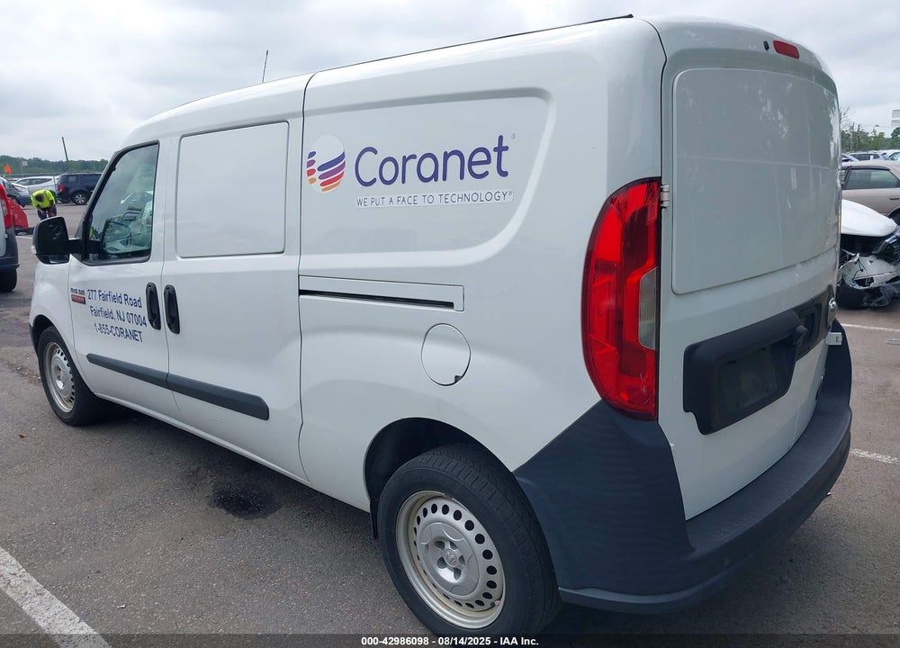 2019 RAM PROMASTER CITY TRADESMAN VIN: ZFBHRFAB0K6M43165