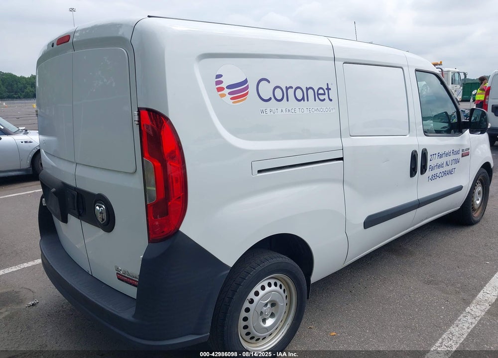 2019 RAM PROMASTER CITY TRADESMAN VIN: ZFBHRFAB0K6M43165