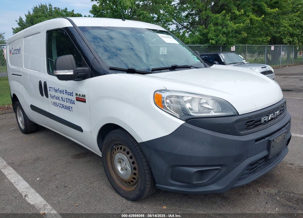 2019 RAM PROMASTER CITY TRADESMAN VIN: ZFBHRFAB0K6M43165