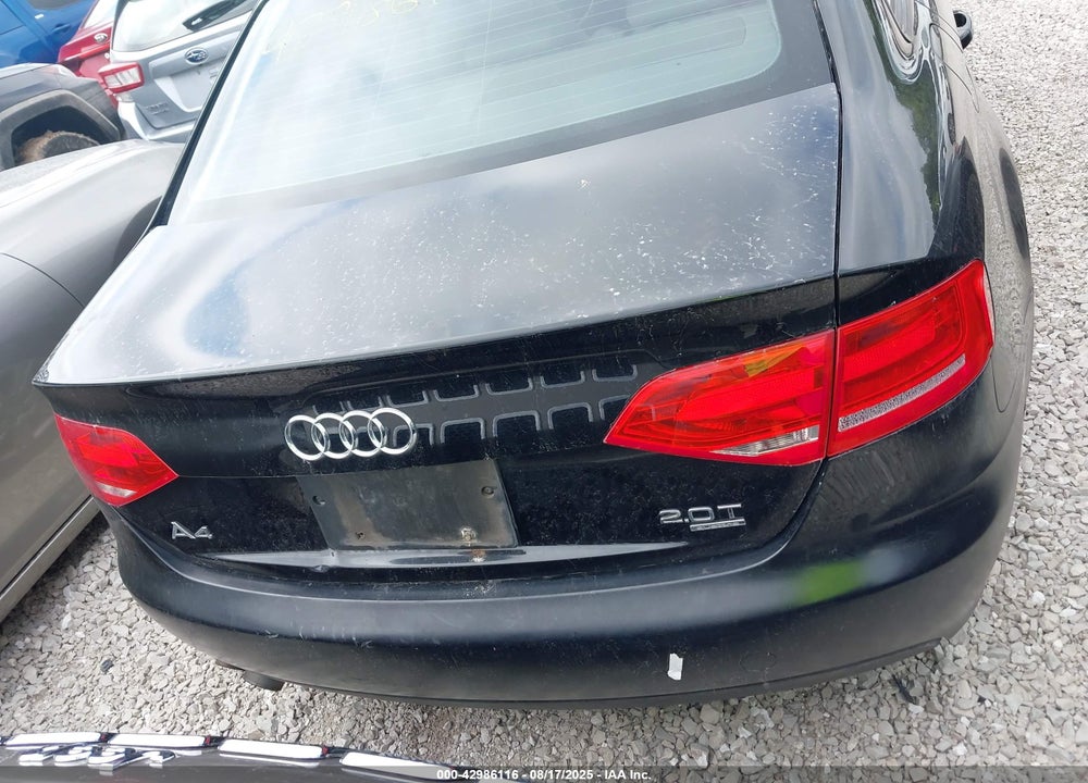 2010 AUDI A4 VIN: WAUBFAFL6AN030796
