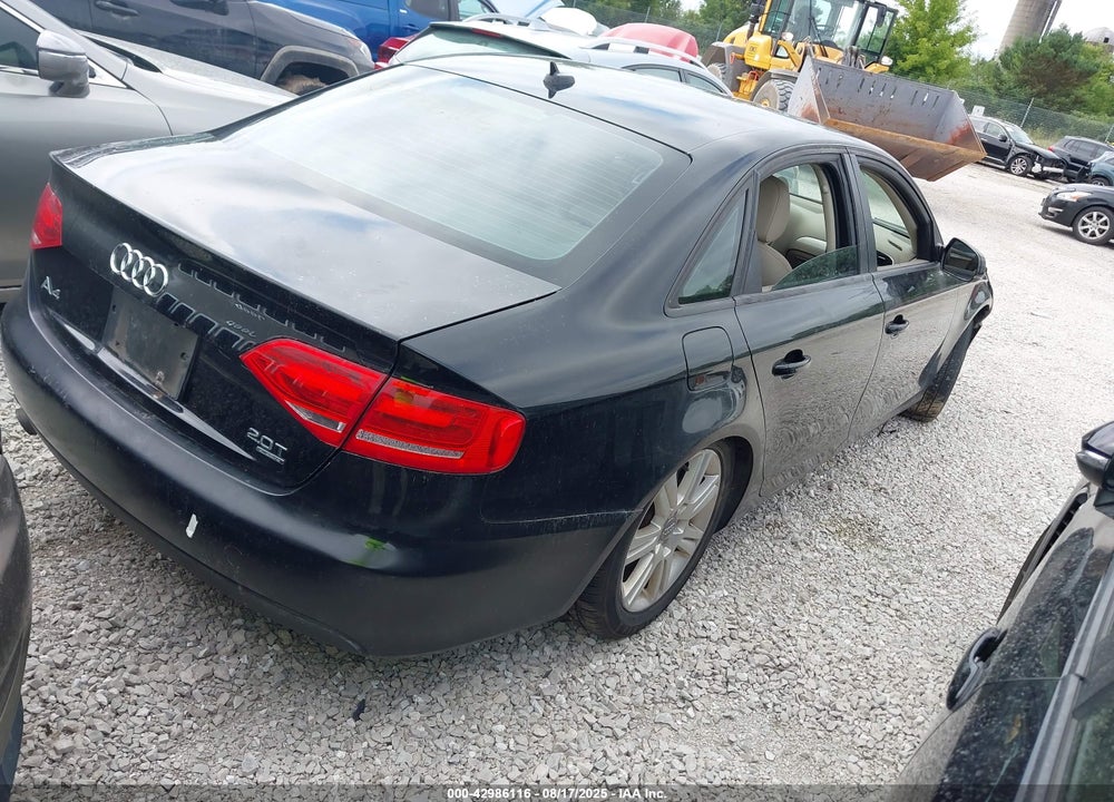 2010 AUDI A4 VIN: WAUBFAFL6AN030796