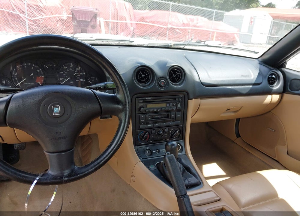 1999 MAZDA MX-5 MIATA LEATHER PKG/POPULAR EQUIPMENT PKG/SPORTS PKG/TOURING PKG VIN: JM1NB3537X0106007
