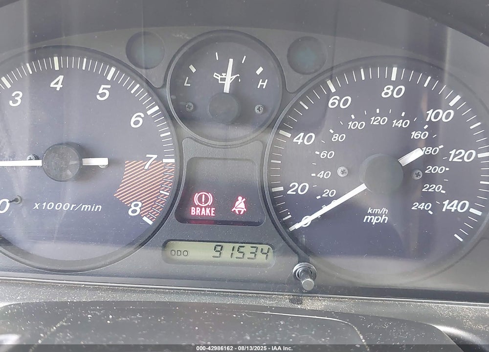 1999 MAZDA MX-5 MIATA LEATHER PKG/POPULAR EQUIPMENT PKG/SPORTS PKG/TOURING PKG VIN: JM1NB3537X0106007