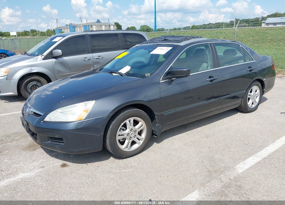 2007 HONDA ACCORD 2.4 EX VIN: 1HGCM56707A209621