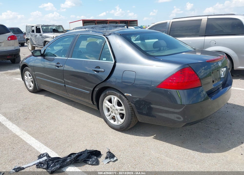 2007 HONDA ACCORD 2.4 EX VIN: 1HGCM56707A209621