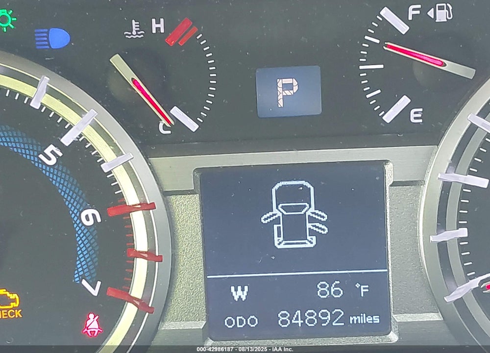 2018 TOYOTA 4RUNNER VIN: JTEBU5JR0J5542786