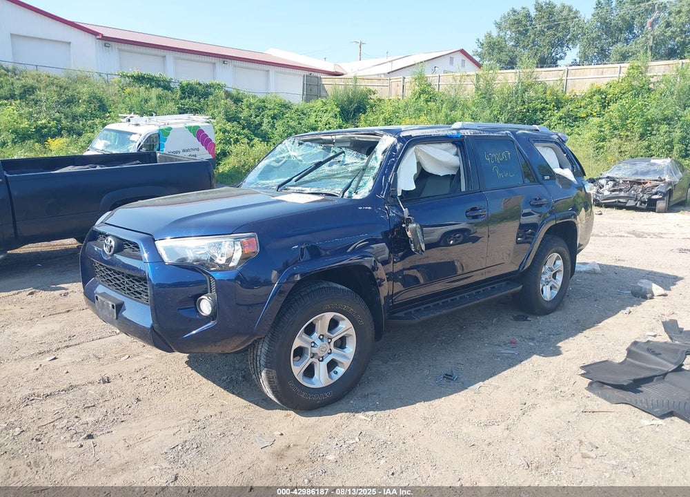 2018 TOYOTA 4RUNNER VIN: JTEBU5JR0J5542786