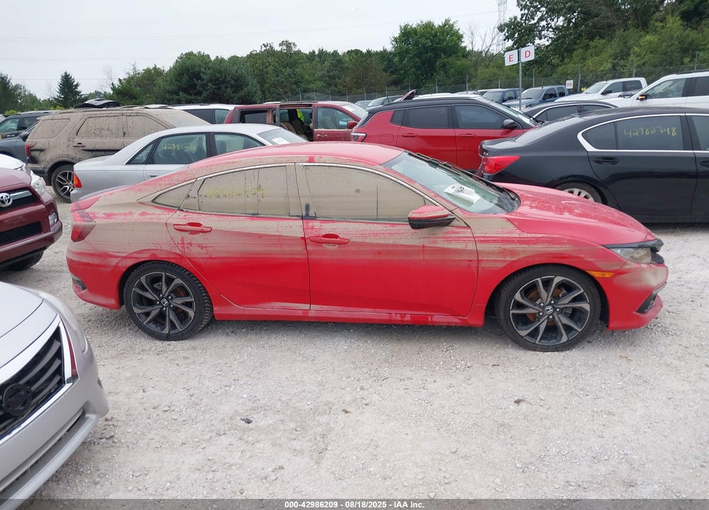 2020 HONDA CIVIC VIN: 2HGFC2F81LH543515