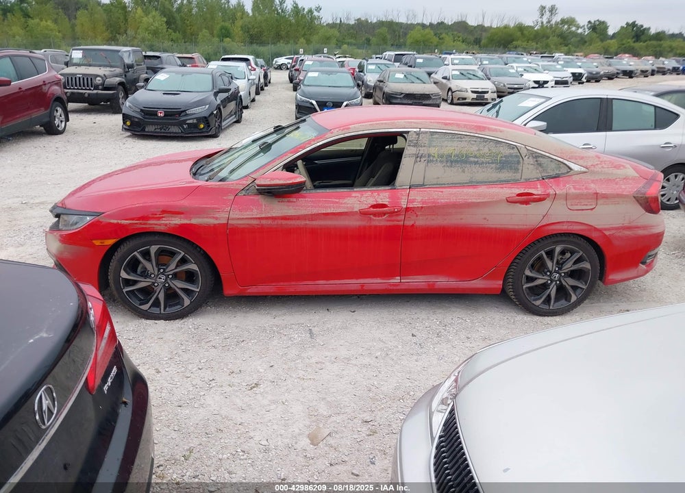 2020 HONDA CIVIC VIN: 2HGFC2F81LH543515