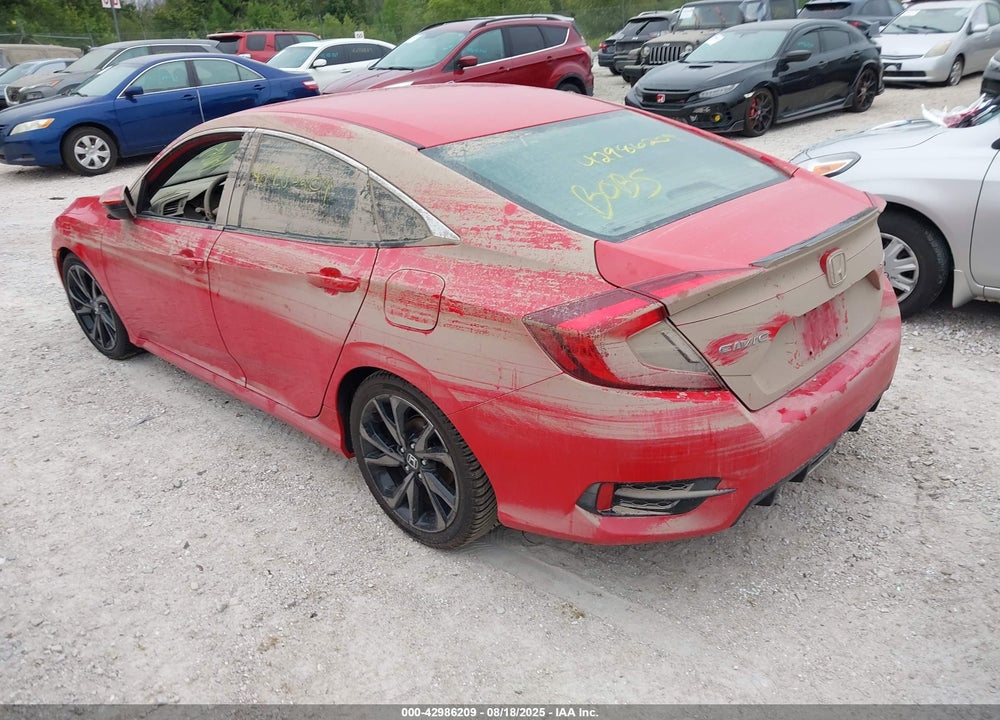 2020 HONDA CIVIC VIN: 2HGFC2F81LH543515