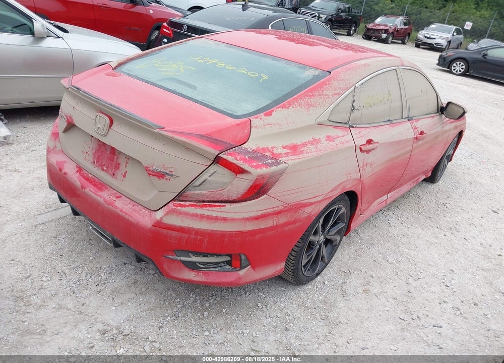 2020 HONDA CIVIC VIN: 2HGFC2F81LH543515