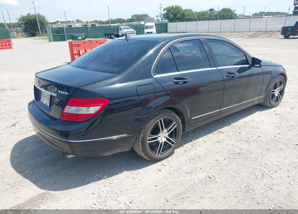 2010 MERCEDES-BENZ C 300 LUXURY 4MATIC VIN: WDDGF8BB4AF480624