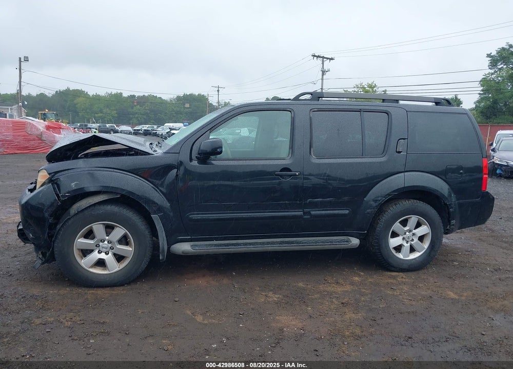 2008 NISSAN PATHFINDER SE VIN: 5N1AR18B08C609875
