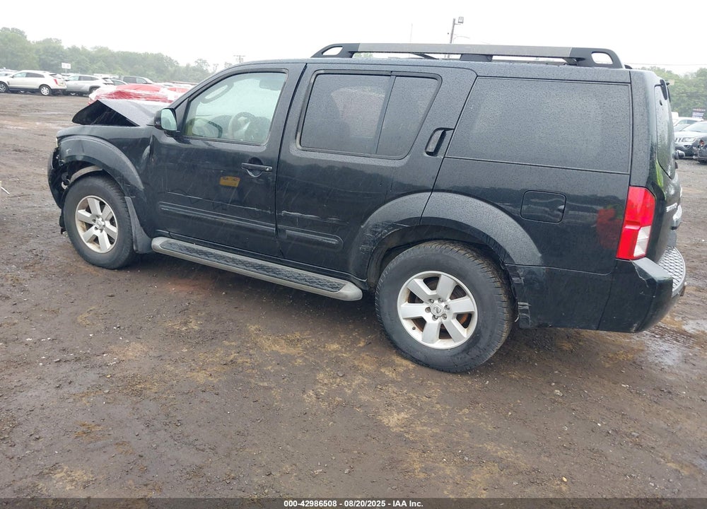2008 NISSAN PATHFINDER SE VIN: 5N1AR18B08C609875
