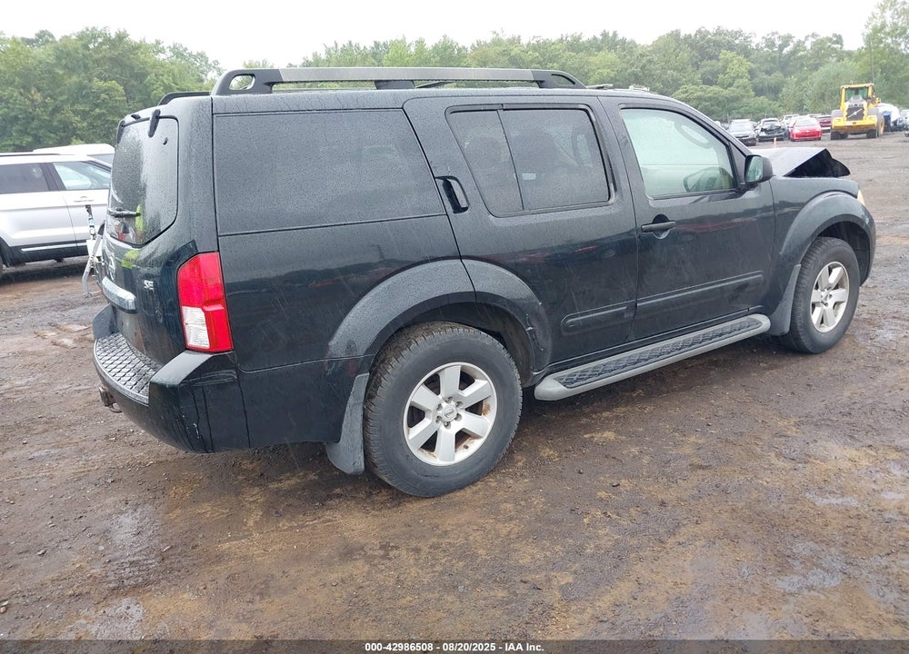 2008 NISSAN PATHFINDER SE VIN: 5N1AR18B08C609875