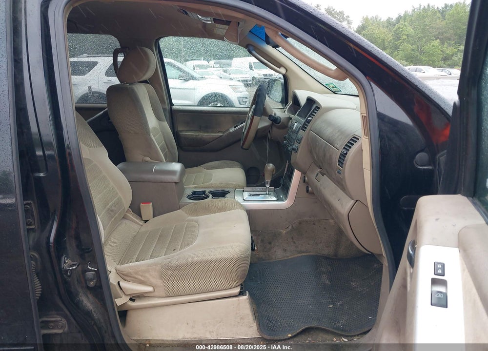 2008 NISSAN PATHFINDER SE VIN: 5N1AR18B08C609875