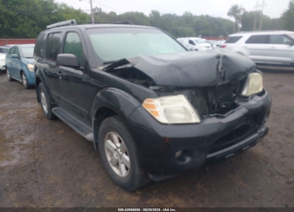 2008 NISSAN PATHFINDER SE VIN: 5N1AR18B08C609875