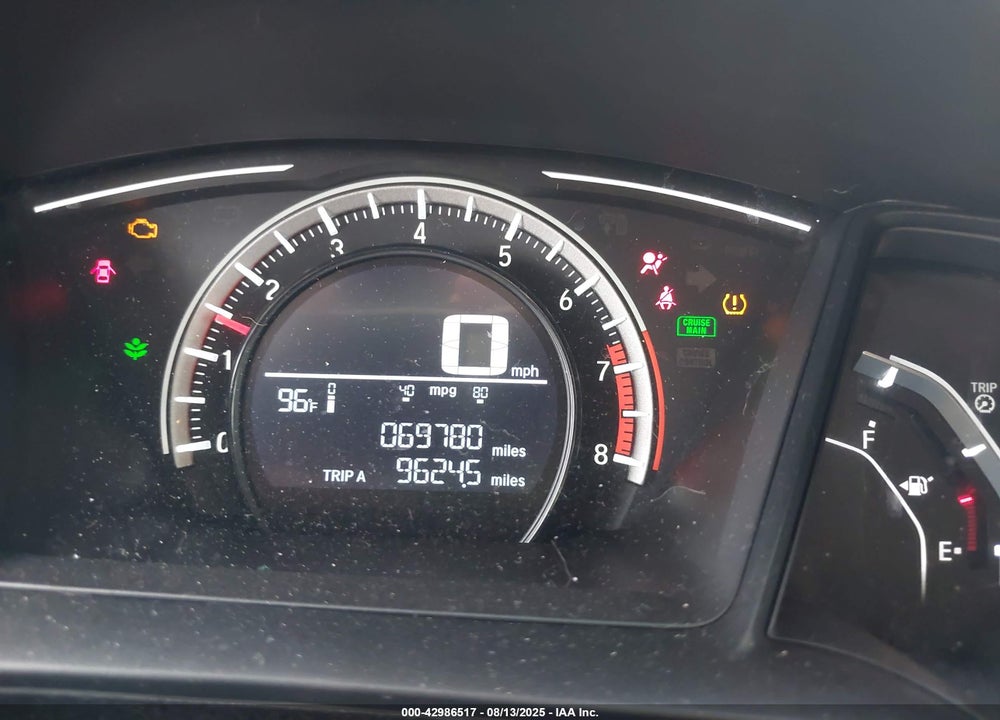 2017 HONDA CIVIC VIN: 19XFC2F56HE072873