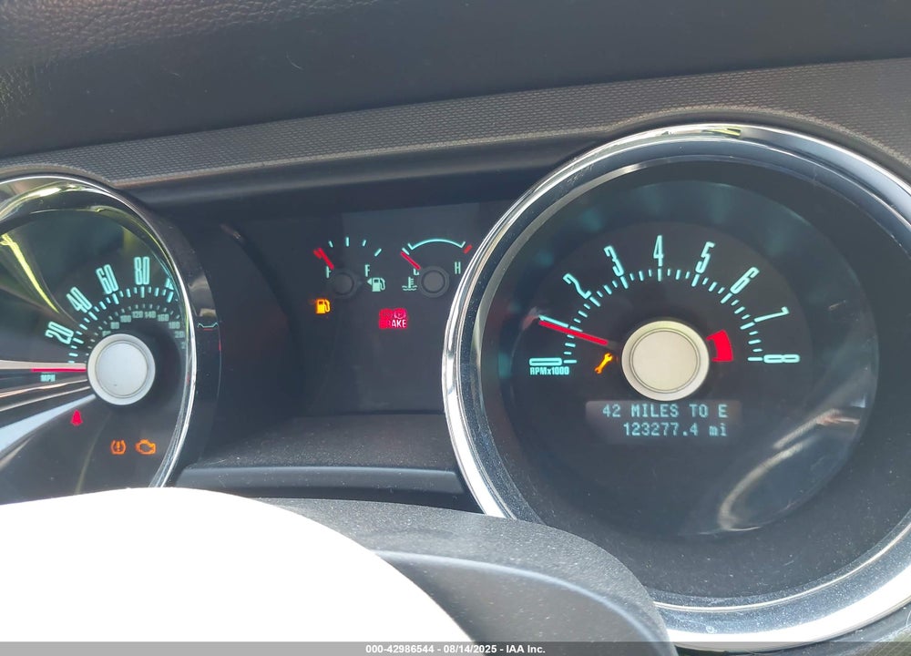 2012 FORD MUSTANG VIN: 1ZVBP8AM7C5279021