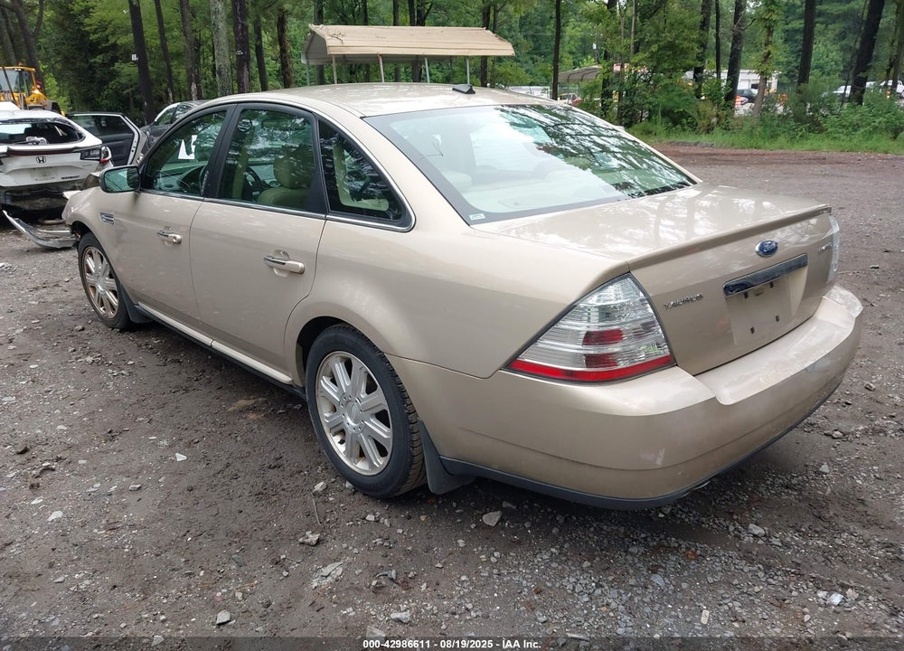2008 FORD TAURUS LIMITED VIN: 1FAHP25W78G107773