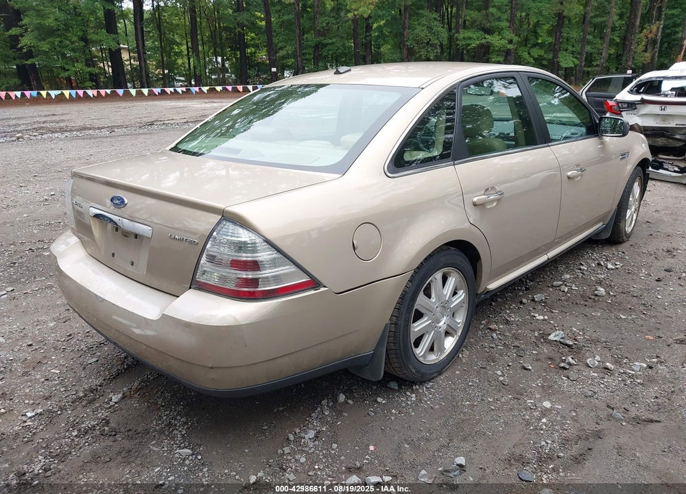 2008 FORD TAURUS LIMITED VIN: 1FAHP25W78G107773