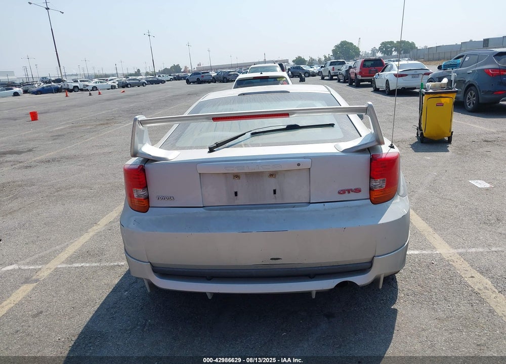2001 TOYOTA CELICA GTS VIN: JTDDY32T210047552