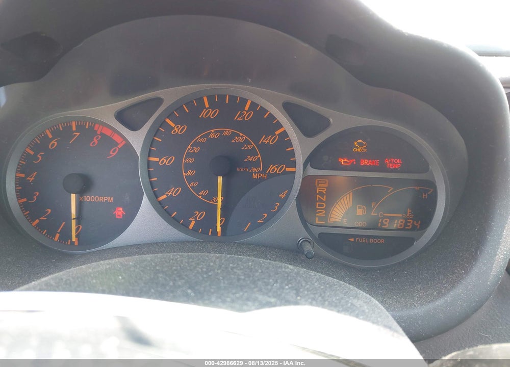2001 TOYOTA CELICA GTS VIN: JTDDY32T210047552