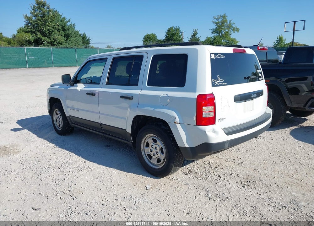 2017 JEEP PATRIOT VIN: 1C4NJPBA5HD211457