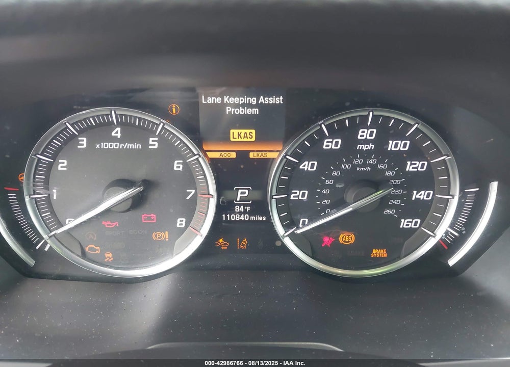 2020 ACURA MDX VIN: 5J8YD4H35LL031407