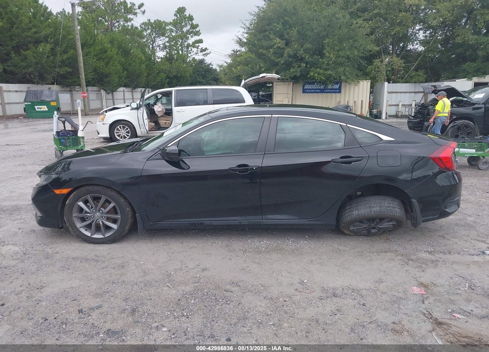 2019 HONDA CIVIC EX VIN: 19XFC1F34KE007309