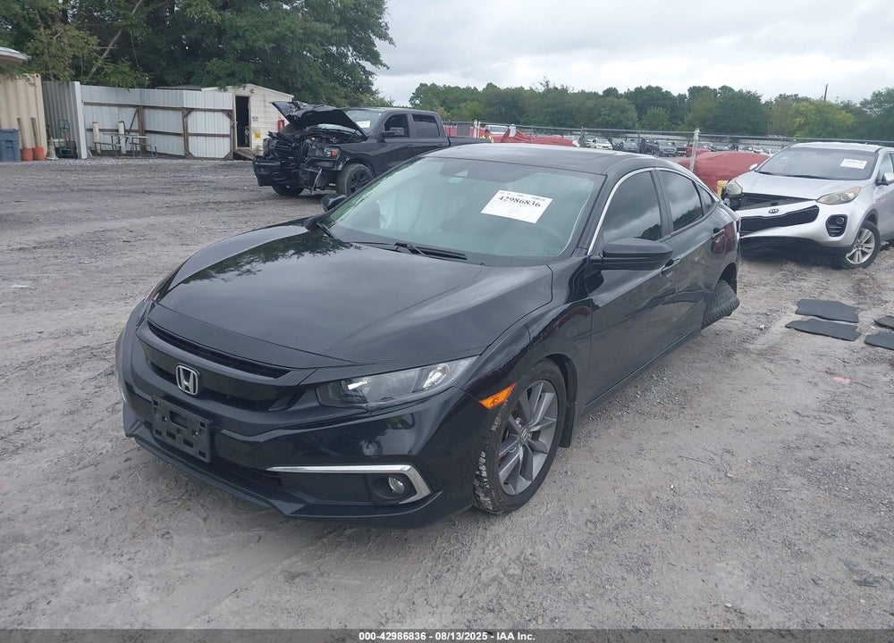 2019 HONDA CIVIC EX VIN: 19XFC1F34KE007309