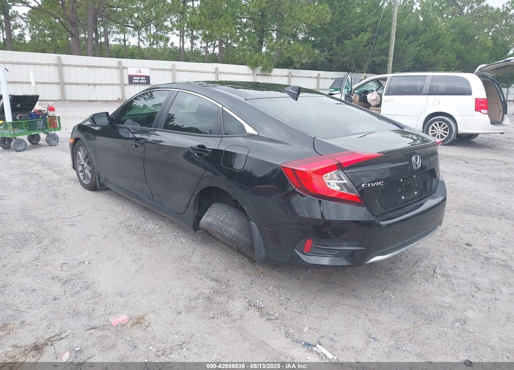2019 HONDA CIVIC EX VIN: 19XFC1F34KE007309