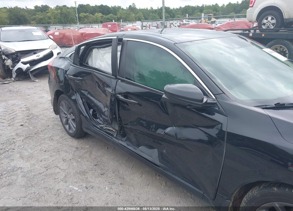 2019 HONDA CIVIC EX VIN: 19XFC1F34KE007309