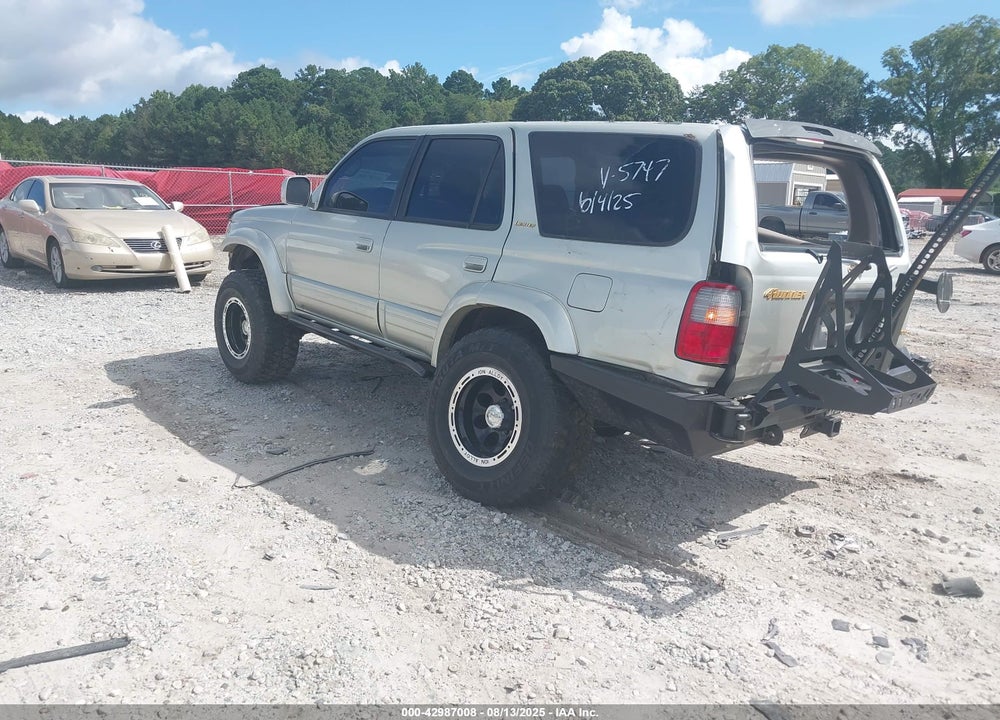 2000 TOYOTA 4RUNNER LIMITED V6 VIN: JT3HN87R7Y0265747