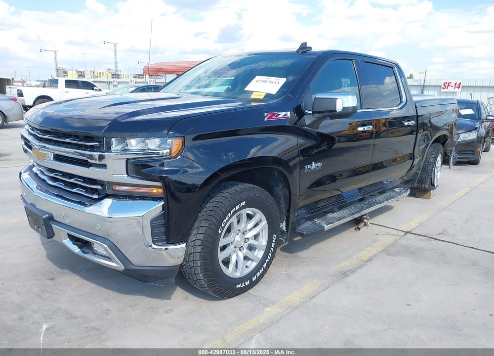 2020 CHEVROLET SILVERADO 1500 4WD SHORT BED LTZ VIN: 3GCUYGED0LG292117