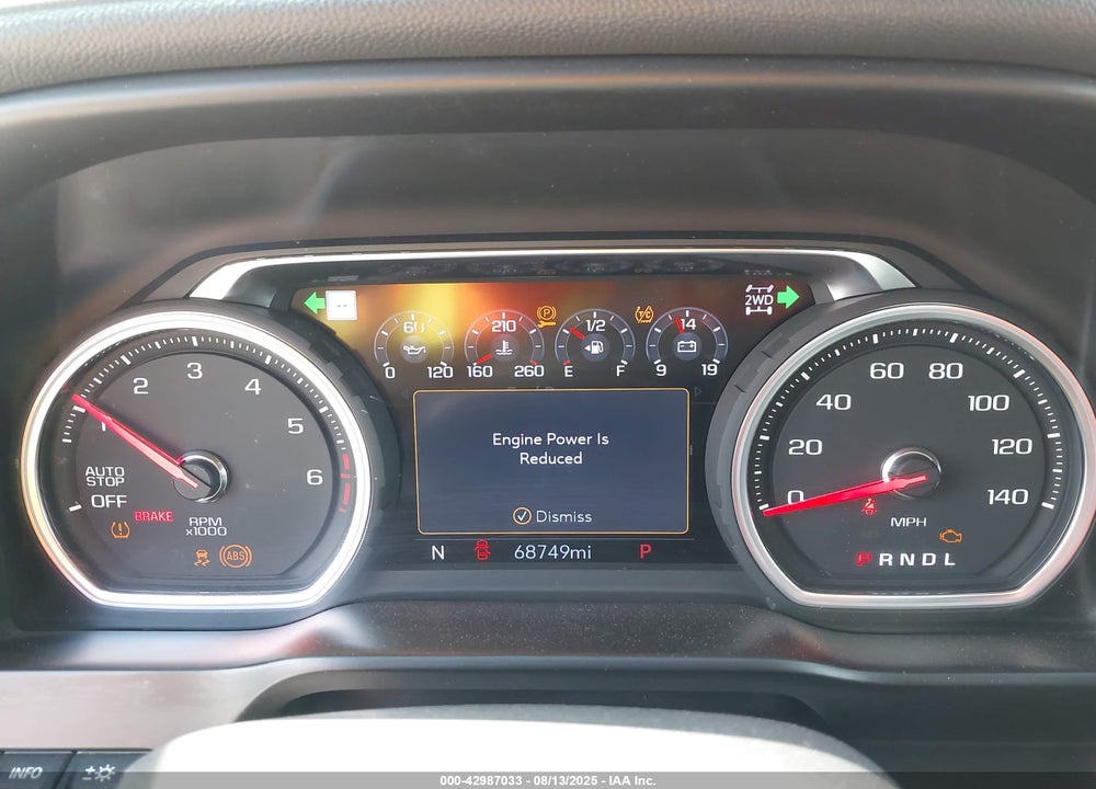 2020 CHEVROLET SILVERADO 1500 4WD SHORT BED LTZ VIN: 3GCUYGED0LG292117