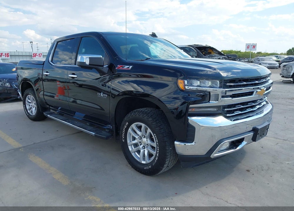 2020 CHEVROLET SILVERADO 1500 4WD SHORT BED LTZ VIN: 3GCUYGED0LG292117