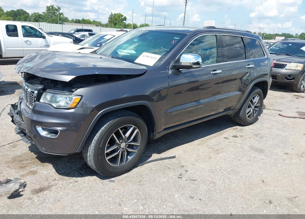 2017 JEEP GRAND CHEROKEE VIN: 1C4RJEBG7HC827757