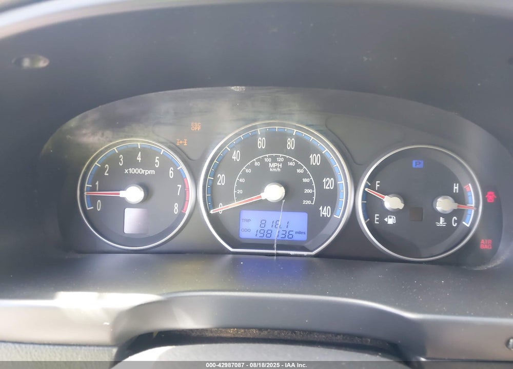 2008 HYUNDAI SANTA FE LIMITED/SE VIN: 5NMSH73E68H199357