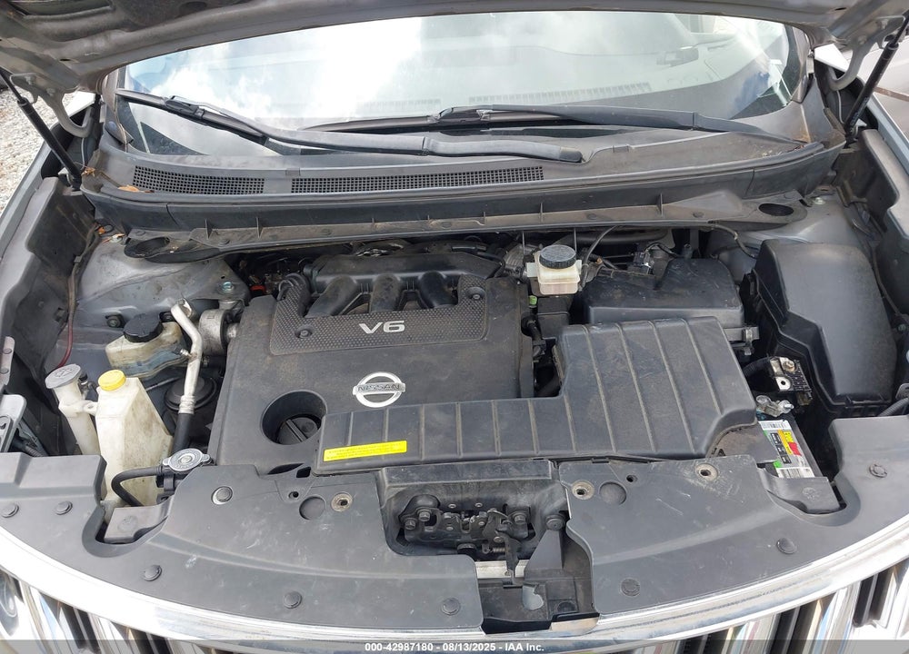 2010 NISSAN MURANO VIN: JN8AZ1MUXAW007165