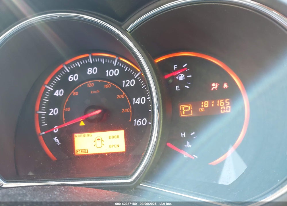 2010 NISSAN MURANO VIN: JN8AZ1MUXAW007165