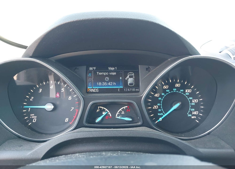 2014 FORD ESCAPE VIN: 1FMCU0JX0EUB24598