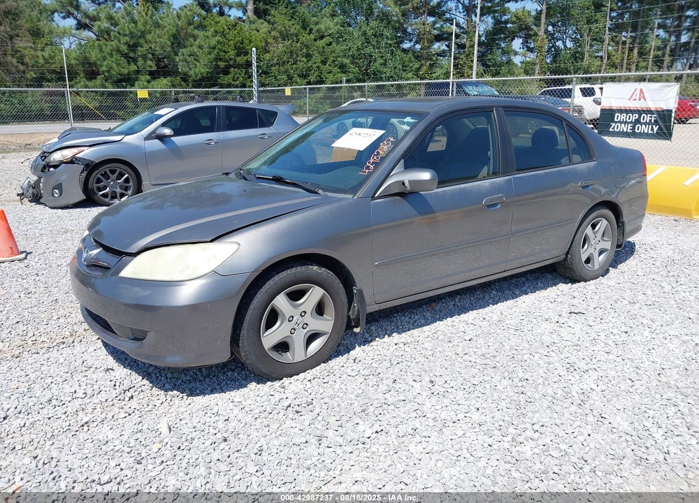 2004 HONDA CIVIC EX VIN: 2HGES26774H619908